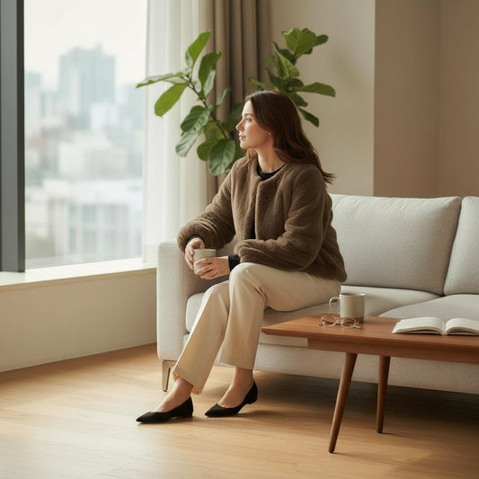 Veste en fausse fourrure – Chic & Douce LUMINE