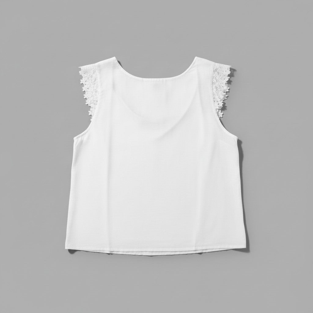 Top Élégance Dentelle – Dos en V