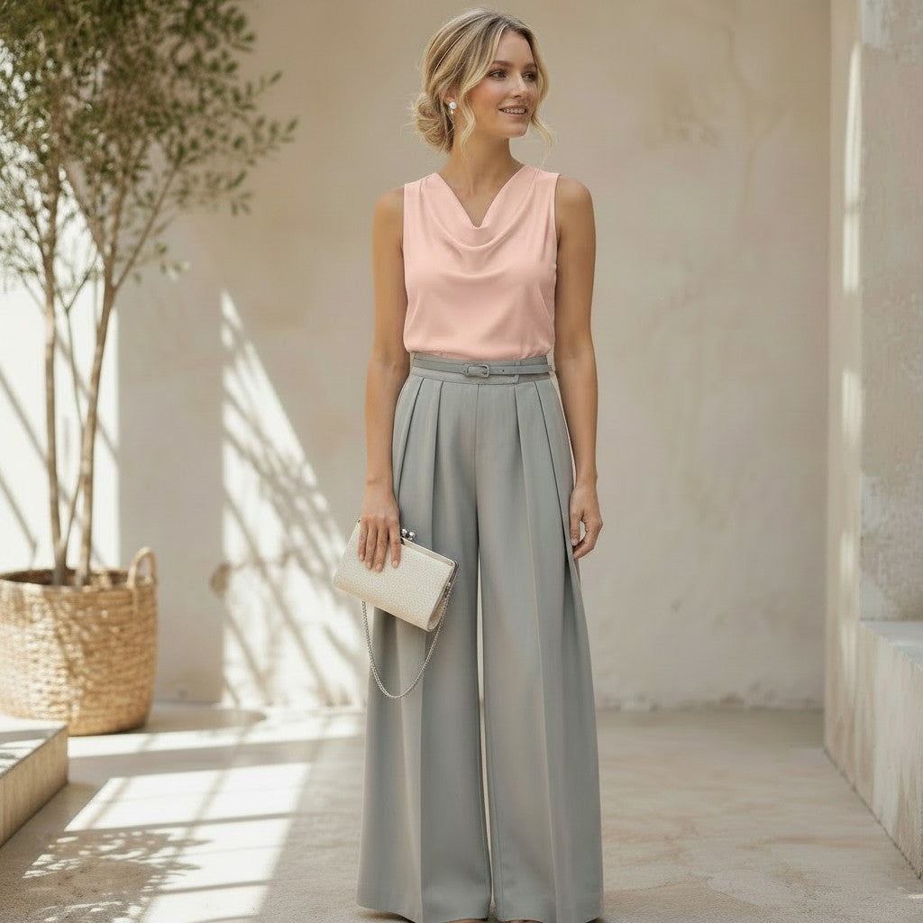 Pantalon Large Fluide – Taille Unique