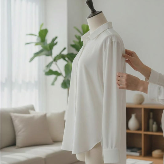 Chemise blanche basique JUDEPOM